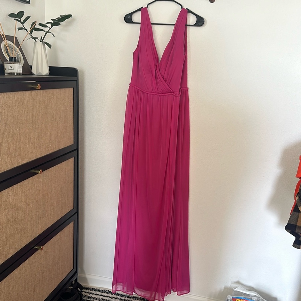 Azazie Tanicia dress in fuchsia
